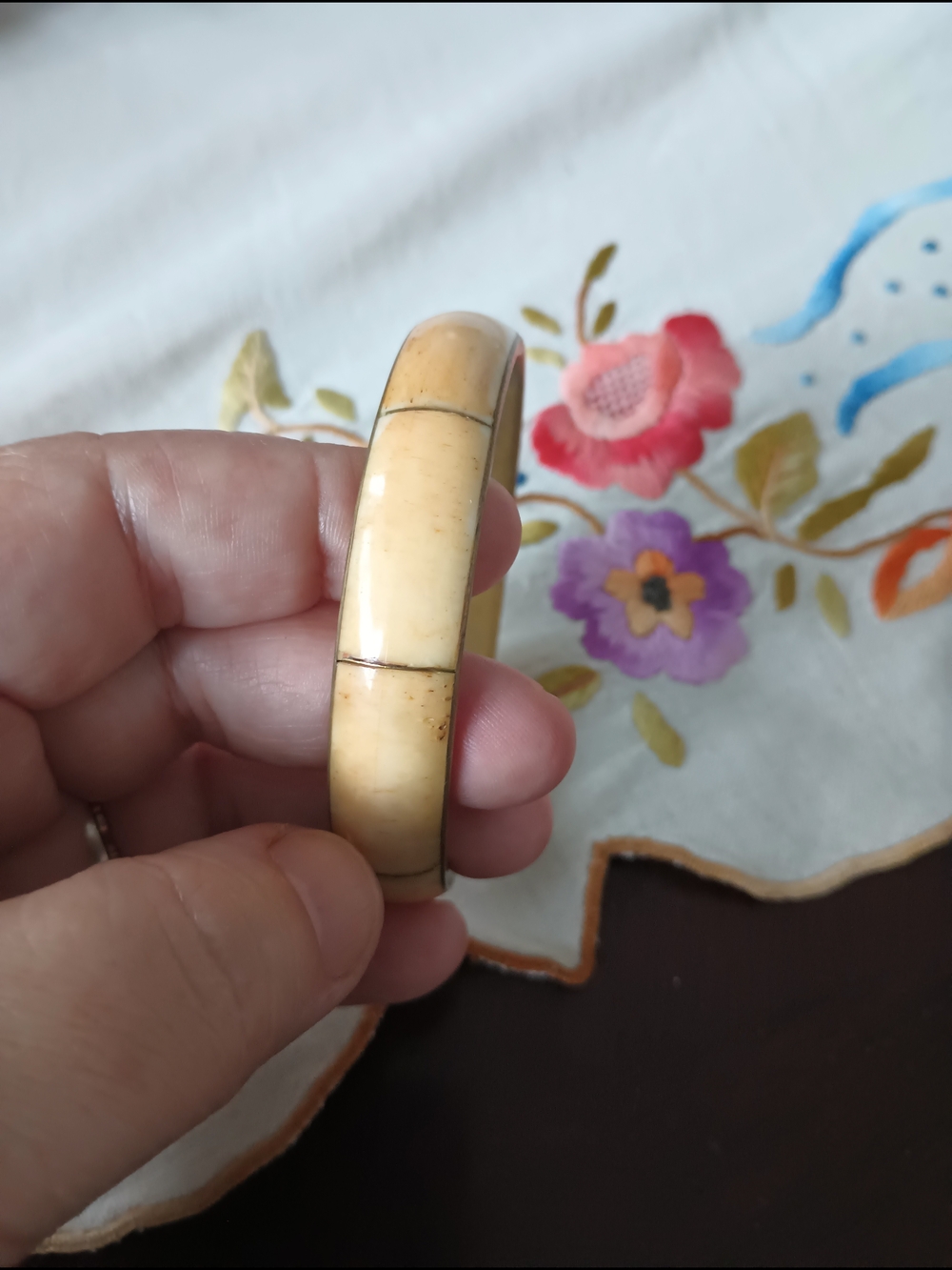 Vintage brass bracelet